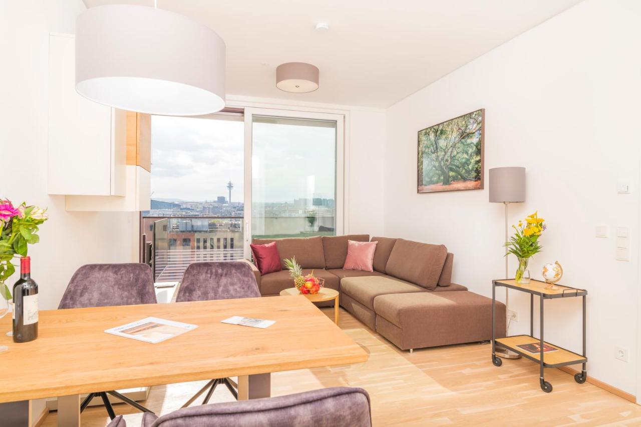 Triiiple Tower Dream Apartments With Rooftop-Summer-Pool 비엔나 외부 사진
