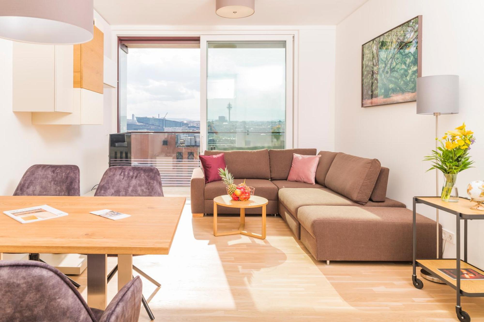 Triiiple Tower Dream Apartments With Rooftop-Summer-Pool 비엔나 외부 사진