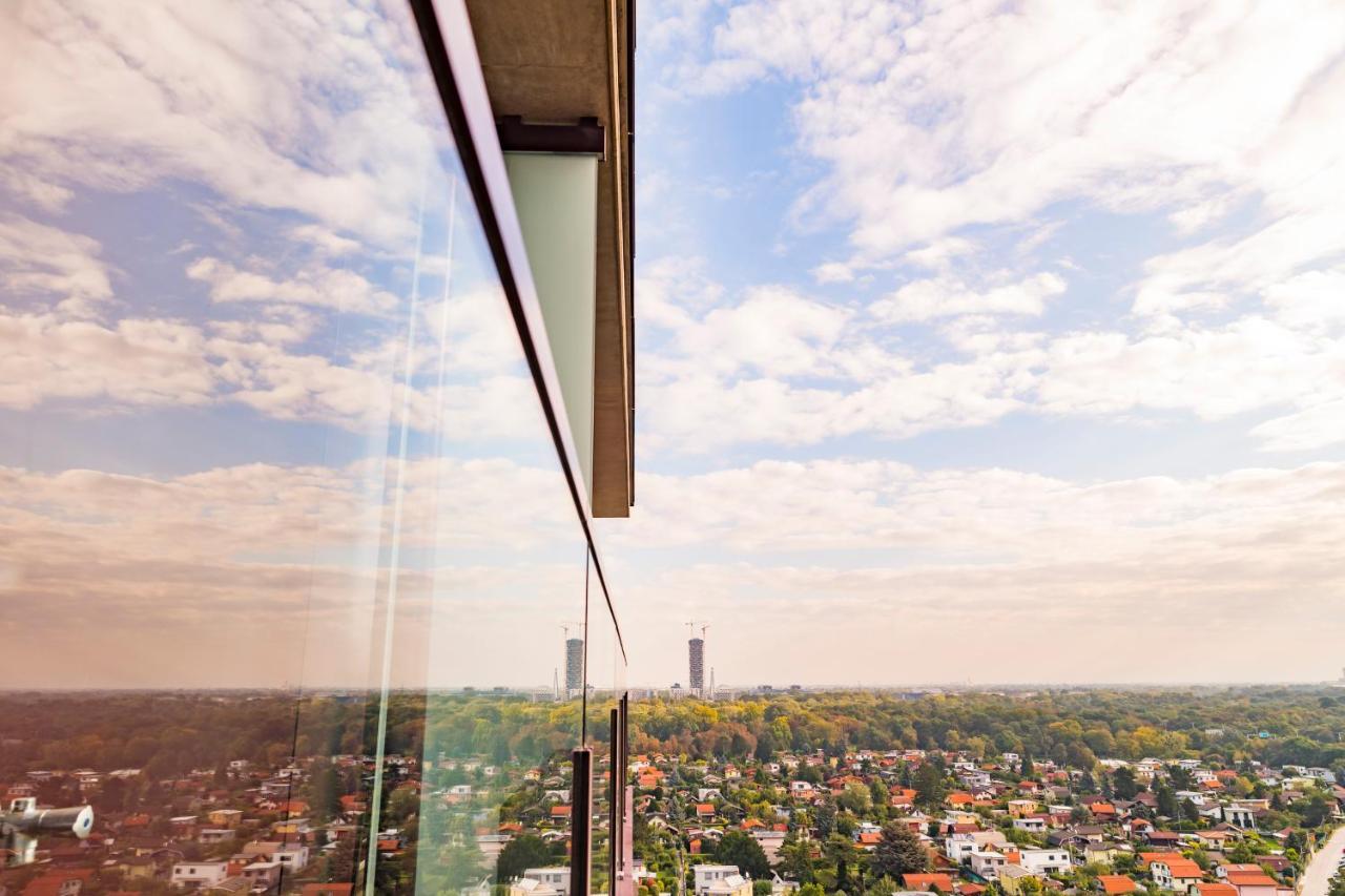 Triiiple Tower Dream Apartments With Rooftop-Summer-Pool 비엔나 외부 사진