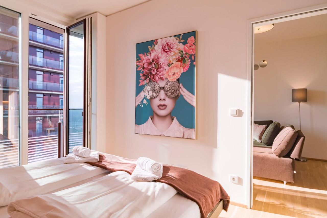 Triiiple Tower Dream Apartments With Rooftop-Summer-Pool 비엔나 외부 사진