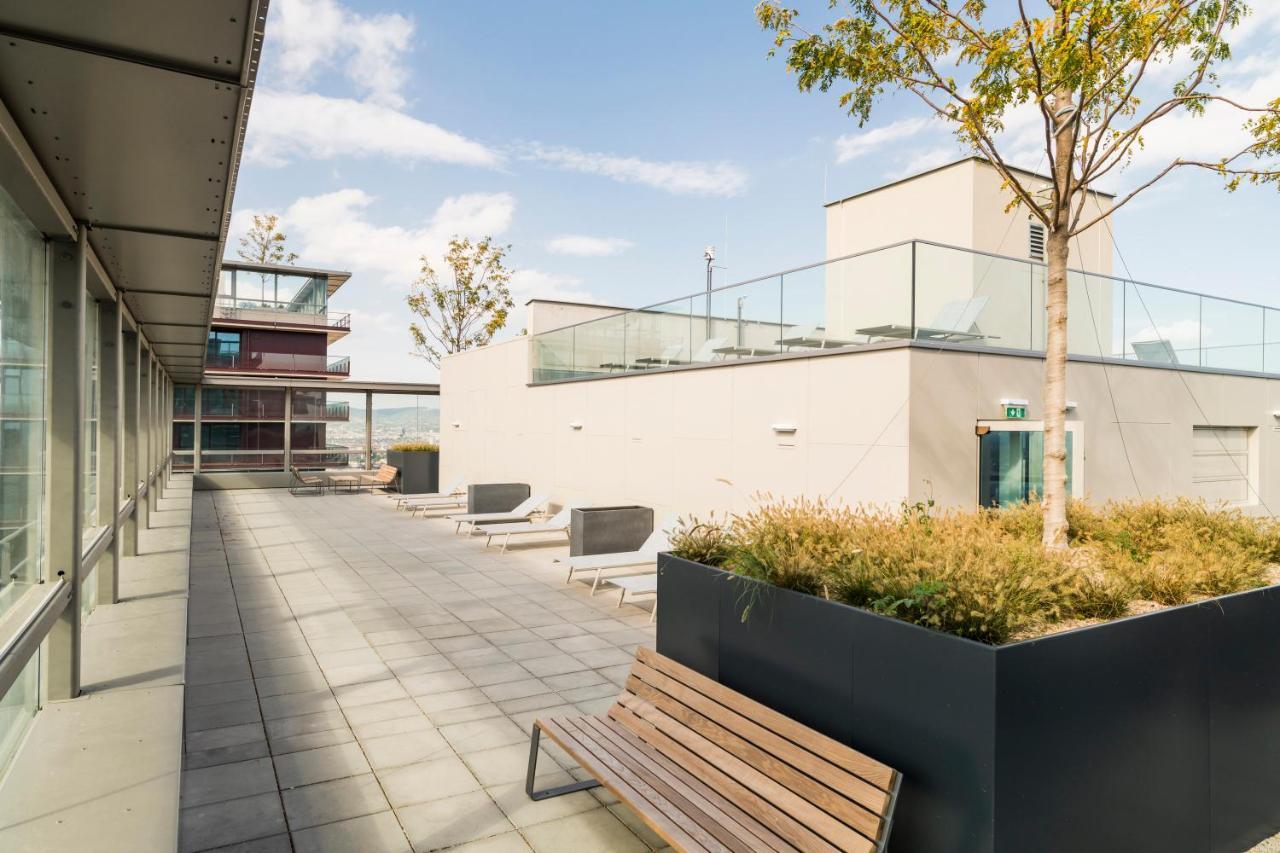Triiiple Tower Dream Apartments With Rooftop-Summer-Pool 비엔나 외부 사진